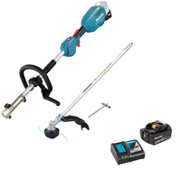 Makita 18v LXT Cordless Split Shaft Garden Multi Tool Kit 1 x 5ah Li-ion Charger