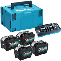 Makita 1910B1-4 40v Max XGT Cordless 4 Battery 8ah and Charger Kit 8ah