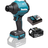 Makita DAS180 18v LXT Cordless Brushless Dust Blower 1 x 5ah Li-ion Charger No Case