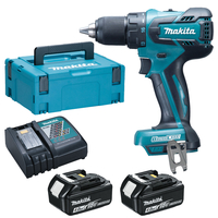 Makita DDF459 18v Cordless LXT Brushless Drill Driver 2 x 4ah Li-ion Charger Case
