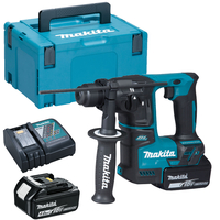 Makita DHR171 18v LXT Cordless Compact SDS Hammer Drill 2 x 4ah Li-ion Charger Case