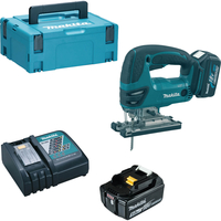 Makita DJV180 18v LXT Cordless Jigsaw 2 x 5ah Li-ion Charger Case