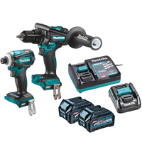 Makita DK0114G202 40v Max XGT Cordless Combi Drill and Impact Driver Kit 2 x 2.5ah Li-ion Charger Bag