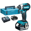 Makita DTD153 18v Cordless LXT Brushless Impact Driver 2 x 5ah Li-ion Charger Case
