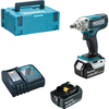 Makita DTW190 18v LXT Cordless 1/2" Drive Impact Wrench 2 x 5ah Li-ion Charger Case