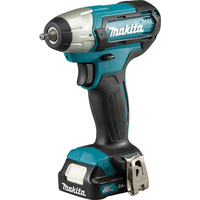 Makita TW060D 12v Max CXT Cordless 1/4" Drive Impact Wrench 2 x 2ah Li-ion Charger Case