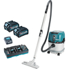 Makita VC003GL 40v Max XGT L Class Cordless Brushless Vacuum Cleaner 2 x 2.5ah Li-ion Charger No Case