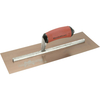 Marshalltown Gold Stainless Steel Pre-Worn Plasterers Trowel 14" 5"