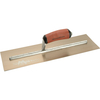 Marshalltown Gold Stainless Steel Pre-Worn Plasterers Trowel 16" 5"