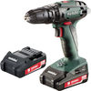 Metabo SB 18 18v Cordless Combi Drill with 2 Li-ion Batteries 2ah