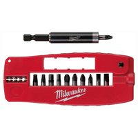 Milwaukee 12 Piece Shockwave Screwdriver Bit Set Phillips / Pozi