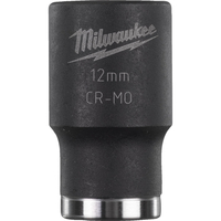 Milwaukee 3/8" Drive Shockwave Impact Duty Socket 3/8" 12mm