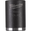 Milwaukee 3/8" Drive Shockwave Impact Duty Socket 3/8" 18mm