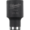 Milwaukee 3/8" Drive Shockwave Impact Duty Socket 3/8" 8mm