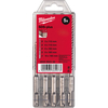 Milwaukee 5 Piece SDS Plus Masonry Drill Bit Set