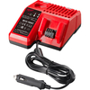 Milwaukee M12-18 AC 12v - 18v In Car Battery Charger 12v