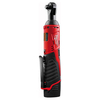 Milwaukee M12IR-21B 12v Cordless Compact 3/8" Drive Impact Ratchet with 1 Li-ion Battery 1.5ah