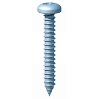 Pan Head Pozi Self Tapping Screws 10 x 1 1/2" Box of 200