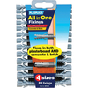 Plasplugs All in One Fixings for Plasterboard,  Concrete & Brick Assorted Sizes 5mm - 10mm Pack of 52