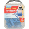 Plasplugs Heavy Duty Plasterboard Hollow Wall Fixings Pack of 10