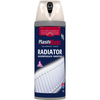 Plastikote Radiator Aerosol Spray Paint Magnolia 400ml