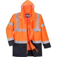 Portwest Essential 5 in 1 Two Tone Jacket Orange / Navy L