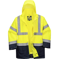 Portwest Essential 5 in 1 Two Tone Jacket Yellow / Navy XS