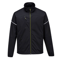 Portwest PW3 Mens Flex Shell Jacket Black L