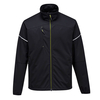 Portwest PW3 Mens Flex Shell Jacket Black XL