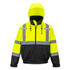 PW2 Hi Vis Premium 3 in 1 Bomber Jacket Yellow / Black 4XL