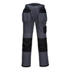 PW3 Mens Urban Holster Work Trousers Grey / Black 28" 31"