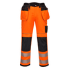 PW3 Vision Hi-Vis Holster Trousers Orange 34" 31"