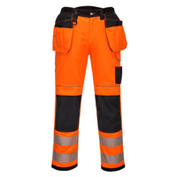 PW3 Vision Hi-Vis Holster Trousers Orange 42" 31"