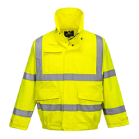 PWR Hi Vis Extreme Bomber Jacket Yellow XL