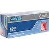 Rapid 53 Series 8mm Galvanised Staples Pack of 5000
