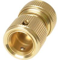 Rehau 1/2" BSP Brass Hose Pipe Connector with Waterstop