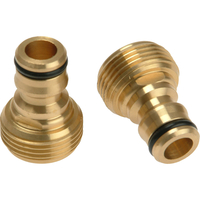 Rehau 3/4" BSP Brass Hose Pipe Threaded Accessory Connector