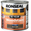 Ronseal 10 Year Wood Stain Dark Oak 250ml