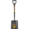 Roughneck Steel No 2 Square Mouth Shovel with Fibreglass Handle