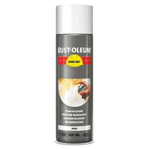Rust Oleum 2990 Stain Blocker Matt Spray Paint White 500ml