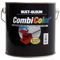 Rust Oleum 7338 CombiColor Hammertone Dark Green Metal Paint 750ml