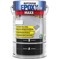 Rust Oleum Epoxy Shield Maxx Floor Coating Paint Clear Ivory 5l