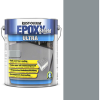 Rust Oleum Epoxy Shield Ultra Floor Coating Paint Steel Grey 5l