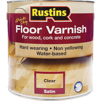Rustins Quick Dry Floor Varnish Gloss 2.5L