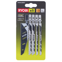 Ryobi 5 Piece Universal Jigsaw Blade Set