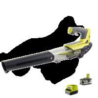 Ryobi OBL18JB ONE+ 18v Cordless Garden Jet Leaf Blower 1 x 5ah Li-ion Charger