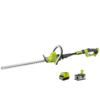 Ryobi OHT1850X ONE+ 18v Cordless Long Reach Hedge Trimmer 500mm 1 x 4ah Li-ion Charger