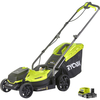 Ryobi OLM1833B ONE+ 18v Cordless Rotary Lawnmower 330mm 1 x 2ah Li-ion Charger