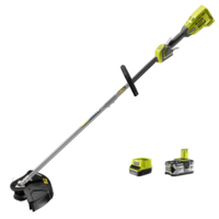 Ryobi OLT1833 ONE+ 18v Cordless Brushless Grass Trimmer 250 - 300mm 1 x 4ah Li-ion Charger