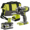 Ryobi R18IDBL ONE+ 18v Cordless Brushless Impact Driver 1 x 5ah Li-ion Charger Bag